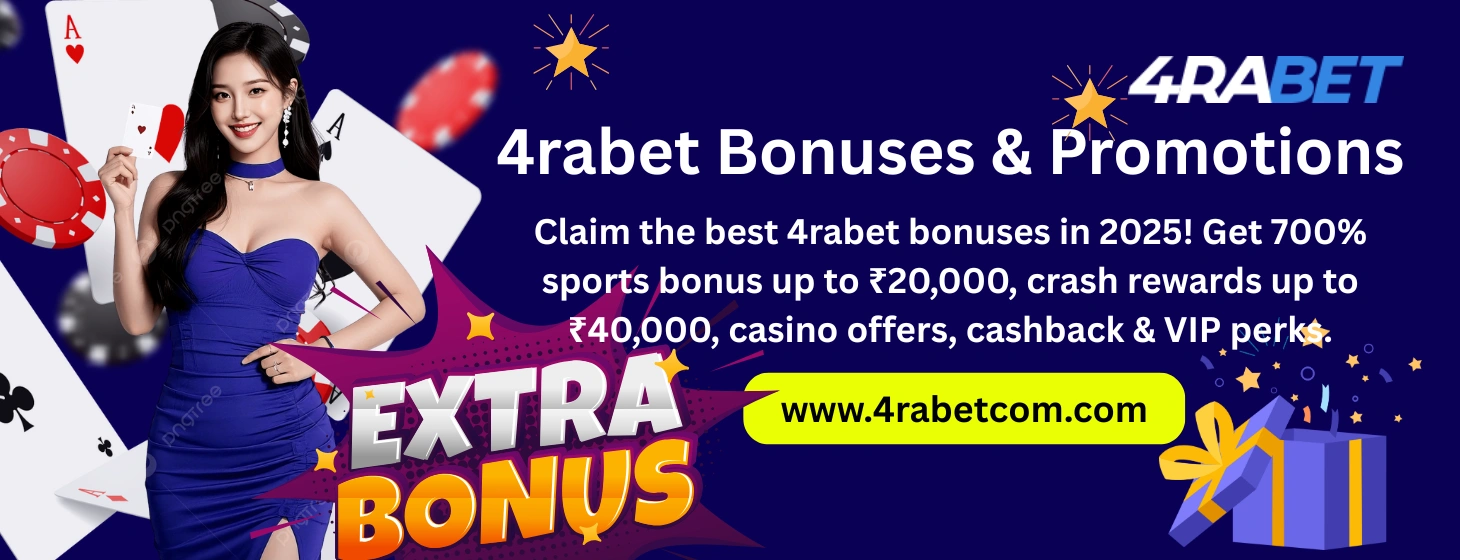 4rabet Bonuses & Promotions – Get Rewarded While You Play!